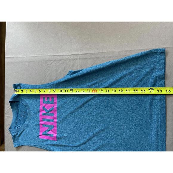 Ladies Nike Dri Fit Tank Crew Neck Training Activewear Medium - Picture 5 of 7